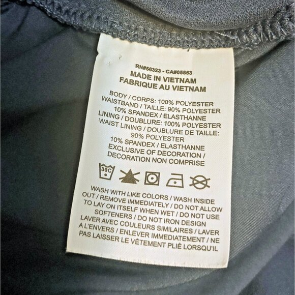 Nike Dri-FIT Running Shorts Women’s Size Medium Blue Drawstring Waist Cheetah - Picture 5 of 5